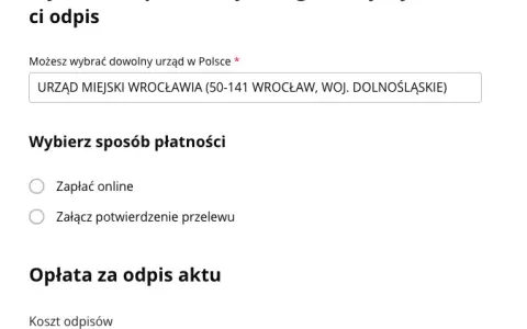 Odpis zupełny aktu urodzenia: Wniosek online i w USC jak to zrobić?