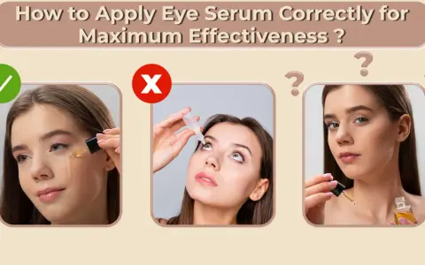 Come applicare il siero contorno occhi: goccia sulla mano, picchiettare delicatamente. Evitare il contatto diretto con l'occhio.