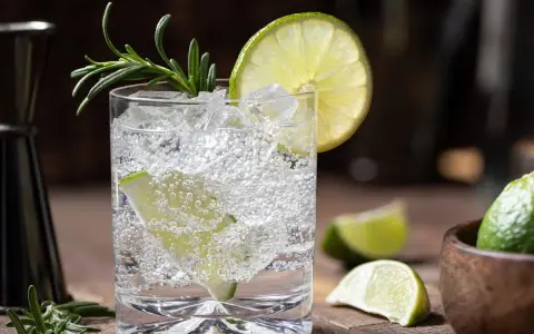 Erfrischender Gin Tonic mit Limette und Rosmarin. Ein fruchtig-herbes Rezept, das Lust auf mehr macht.