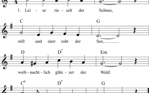 Leise rieselt der Schnee: Text, Eduard Ebel & die Geschichte