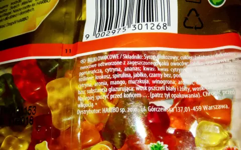Haribo Złote Misie: Skład, żelatyna, barwniki. Czy wiesz, co jesz?