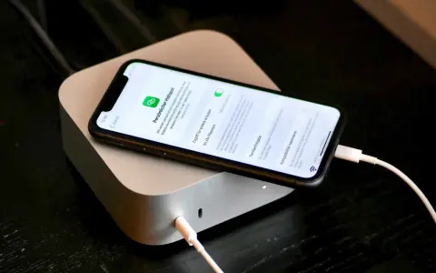 iPhone mit persönlichem Hotspot für WLAN-Teilen eingerichtet.