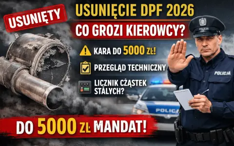 Czy filtr DPF jest obowiązkowy? Kary i zmiany w SKP od 2026