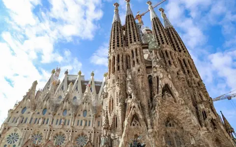 Sagrada Familia, a must-see for any Barcelona what to do in 3 days itinerary. This iconic basilica's intricate facade and towering spires are breathtaking.