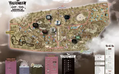 Halloween en el Parque de Atracciones de Madrid: Atracciones y Terror