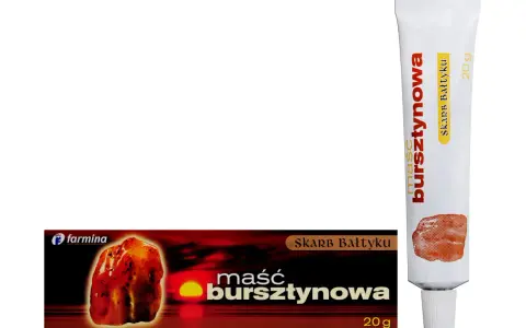 Maść bursztynowa na twarz, 20g. Skarb Bałtyku dla Twojej skóry.