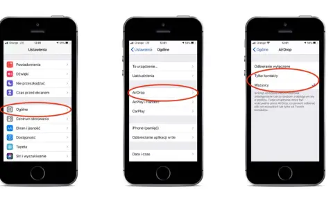 Ustawienia iPhone'a pokazują, jak skonfigurować AirDrop, aby udostępniać pliki znajomym. Dowiedz się, airdrop co to jest i jak działa.
