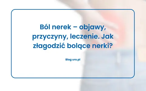 Bóle nerek: objawy, jak odróżnić od pleców i kiedy na SOR?