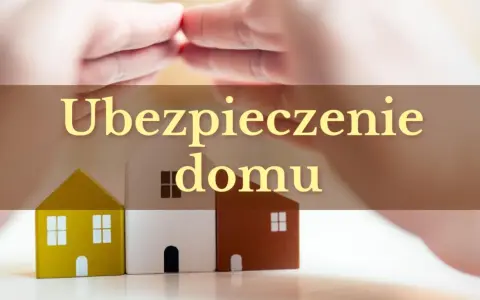 Dwie dłonie chroniące trzy domki, symbolizujące ubezpieczenie domu. Dowiedz się, ile kosztuje ubezpieczenie domu.