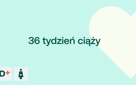 36 tydzień ciąży. Dziecko rośnie, a jego waga jest już znacząca. Ikony D+ i kobiety w ciąży.