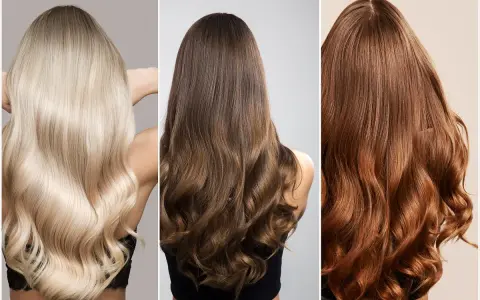 Trzy kobiety prezentują fryzury: blond, brązowe i rude. Włosy są pięknie ułożone, z widocznym efektem stopniowane a cieniowane, nadającym im lekkości i objętości.