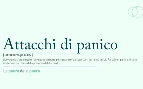 Attacchi di panico: la paura della paura, una sensazione di morte imminente che deriva dal dio Pan.