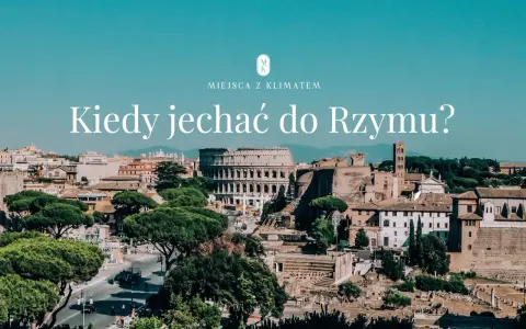 Koloseum i Forum Romanum w Rzymie. Idealna pogoda rzym sprzyja zwiedzaniu.