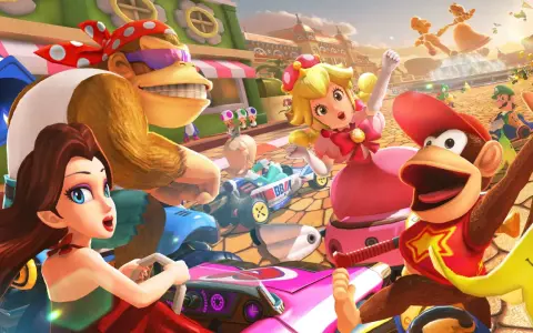 Personajes de Mario Kart 8 listos para competir. ¡Descubre trucos y secretos para ganar!