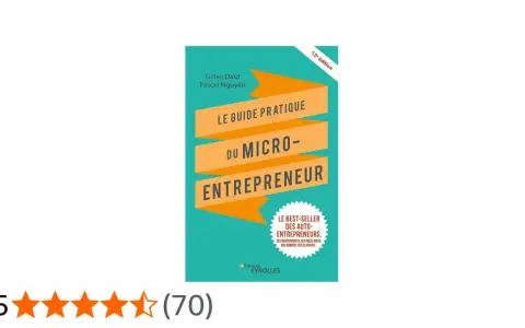 Le Guide Pratique du Micro-Entrepreneur, un best-seller pour les artistes auteurs et autres indépendants.