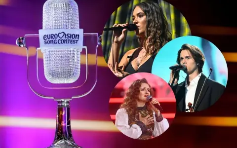 Krystalowy mikrofon Eurowizji i trójka artystów gotowych do występu. Kto wygra 13 maja?