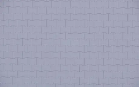 Szary behaton tworzy regularny, geometryczny wzór.
