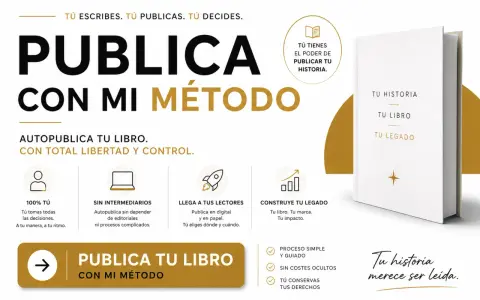 Guía para publicar tu libro: autopublica con libertad, sin intermediarios, llega a lectores y construye tu legado. ¡Tu historia merece ser leída!