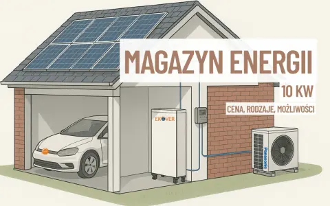 Dom z panelami słonecznymi, magazynem energii, samochodem elektrycznym i klimatyzatorem. Czy magazyn energii trzeba zgłaszać?