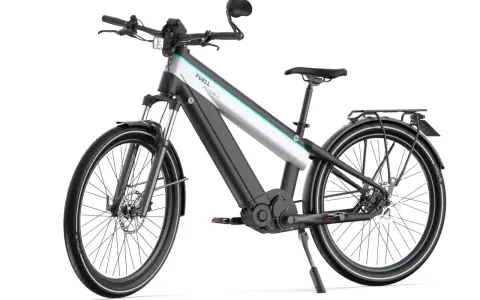 Nowy rower elektryczny z imponującym zasięgiem 300 km. Elegancki design, mocny silnik i gotowość do długich podróży.