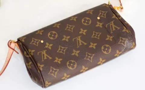 Elegancka, mała torebka Louis Vuitton z monogramem. Idealna na wieczorne wyjścia.