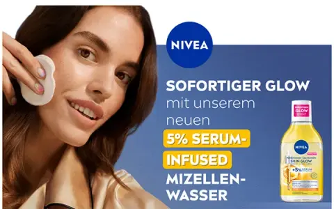Nivea Make-up neu Werbung: Erlebe den strahlenden Glow des Mizellenwassers