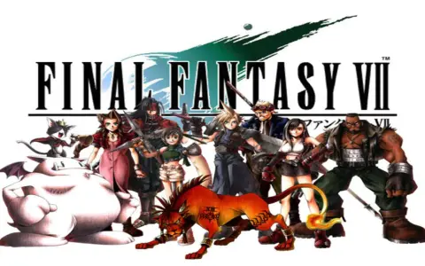 Elenco de personajes de Final Fantasy VII, incluyendo a Cloud, Tifa y Barret. Una guía FF7 para fans.