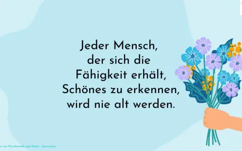 70. Geburtstag Zitate: Die schönsten Sprüche für Karten & Reden