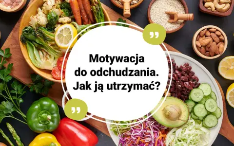 Zdrowe jedzenie i motywacja do odchudzania. Jak utrzymać zapał? Na talerzu warzywa, fasola, orzechy i cytryny.