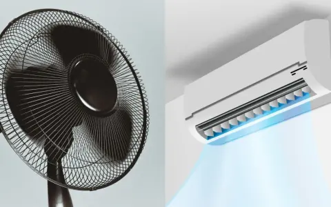 Ventilador y aire acondicionado, dos formas de combatir el calor.