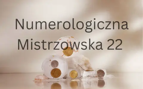 Numerologiczna Mistrzowska 22: monety w lodzie symbolizują potencjał i wyzwania związane z tym dniem urodzenia.