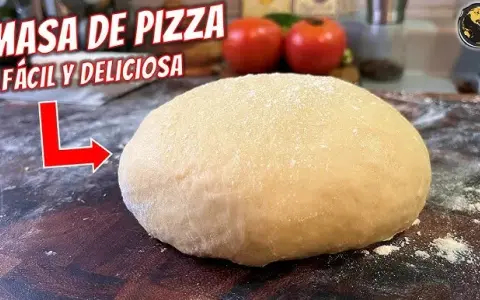 Masa de pizza italiana: El secreto para una pizza de chef en casa