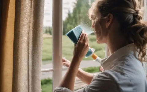 Skuteczne sposoby na zmycie kleju z okna bez uszkodzeń powierzchni