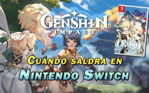 Genshin Impact en Nintendo Switch: Lumine y Xiangling protagonizan la portada del juego.