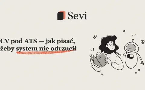 CV pod ATS – jak pisać, żeby system nie odrzucił. Kobieta z robotem uczą się, jak przygotować dokumenty.