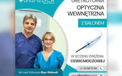 Lekarze Alfa Medica oferują uretrotomię optyczną z balonem w leczeniu zwężenia cewki moczowej.