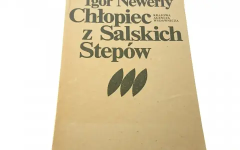 Okładka książki Igora Newerlego "Chłopiec z Salskich Stepów".