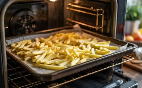 Jak idealnie piec mrożone frytki w piekarniku - czas i temperatura