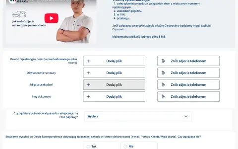 Warta jak zrobić zdjęcie: uniknij błędów przy zgłoszeniu szkody