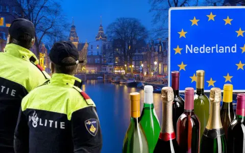 Ile alkoholu można przewieźć do Holandii bez cła i kar?