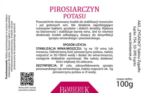 Jak dawkować pirosiarczyn? Skuteczna dezynfekcja krok po kroku