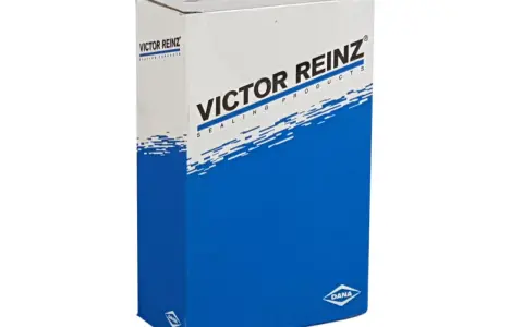 Pudełko z produktami uszczelniającymi marki Victor Reinz.