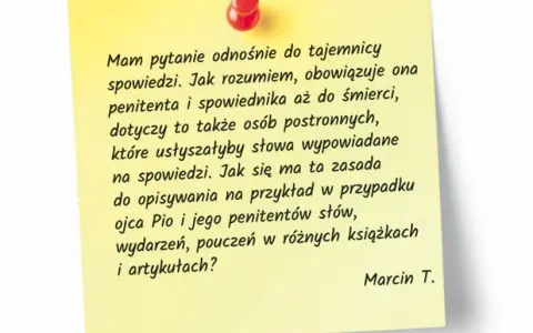 Tajemnica spowiedzi: czy naprawdę nie ma wyjątków?