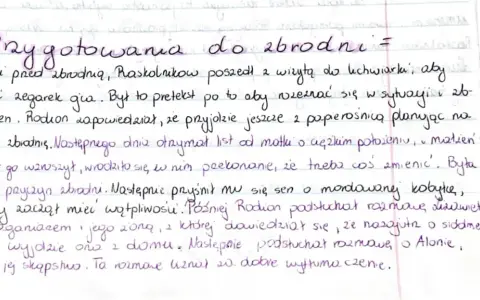 Przygotowania do zbrodni: Raskolnikow odwiedza lichwiarkę, by rozeznać teren. List od matki i sen o mordowanej kobyle pogłębiają jego wątpliwości.