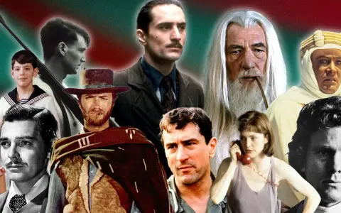 Icone di film epici: Robert De Niro, Clint Eastwood, Ian McKellen e altri volti indimenticabili.