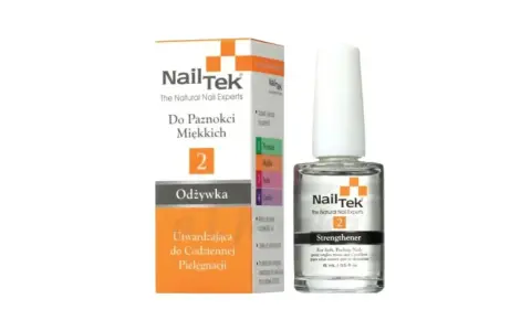 NailTek Odżywka nr 2 - najlepsza odżywka do paznokci dla miękkich i łamliwych. Utwardza i pielęgnuje codziennie.