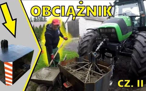 Jak zrobić obciążniki do ciągnika? Oszczędź i zwiększ moc!