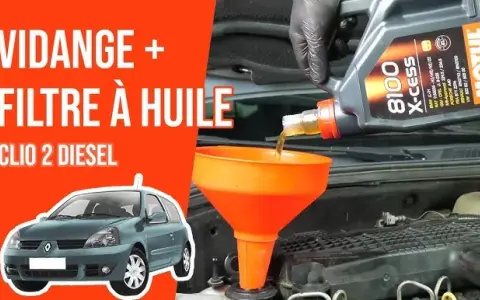 Changer filtre à huile Clio 2 : Mon guide facile pour économiser