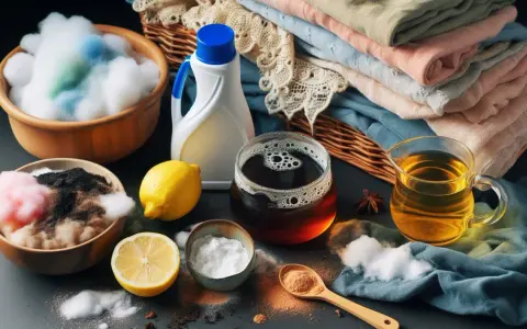 Naturalne sposoby na plamy po herbacie: cytryna, soda oczyszczona, ocet i inne domowe środki czystości.