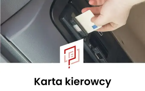 Wkładanie karty kierowcy do tachografu. To klucz do Twojej cyfrowej karty kierowcy online.